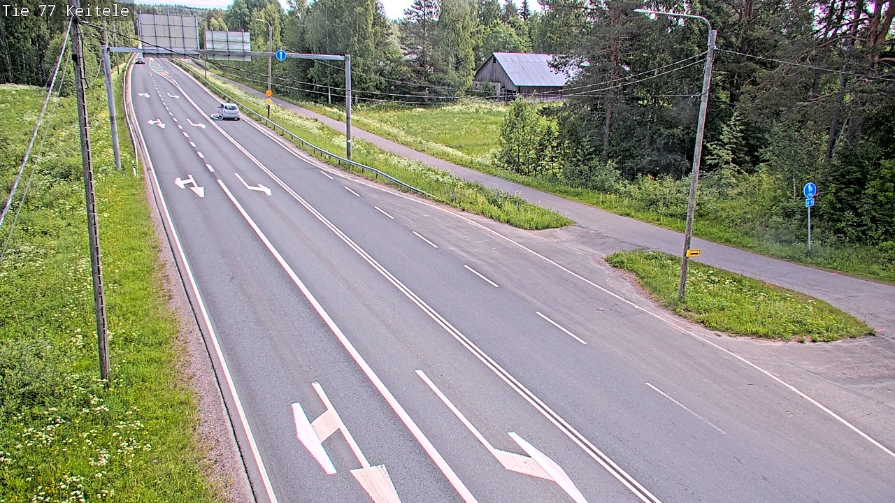 Kelikamerat Kuva Tie 77 Keitele, Keitele, Pohjois-Savo