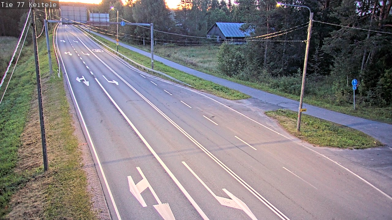 Kelikamerat Kuva Tie 77 Keitele, Keitele, Pohjois-Savo