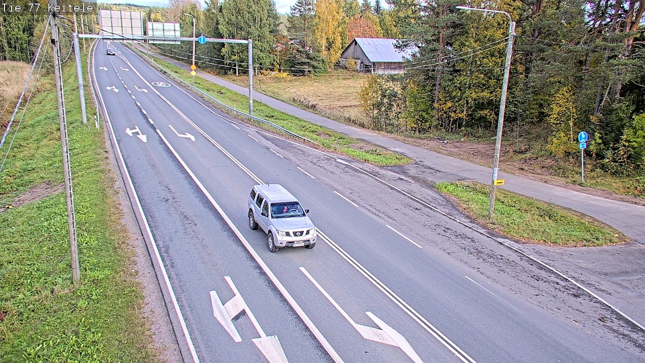 Kelikamerat Kuva Tie 77 Keitele, Keitele, Pohjois-Savo