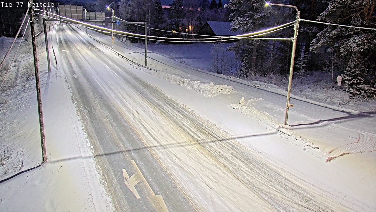 Kelikamerat Kuva Tie 77 Keitele, Keitele, Pohjois-Savo