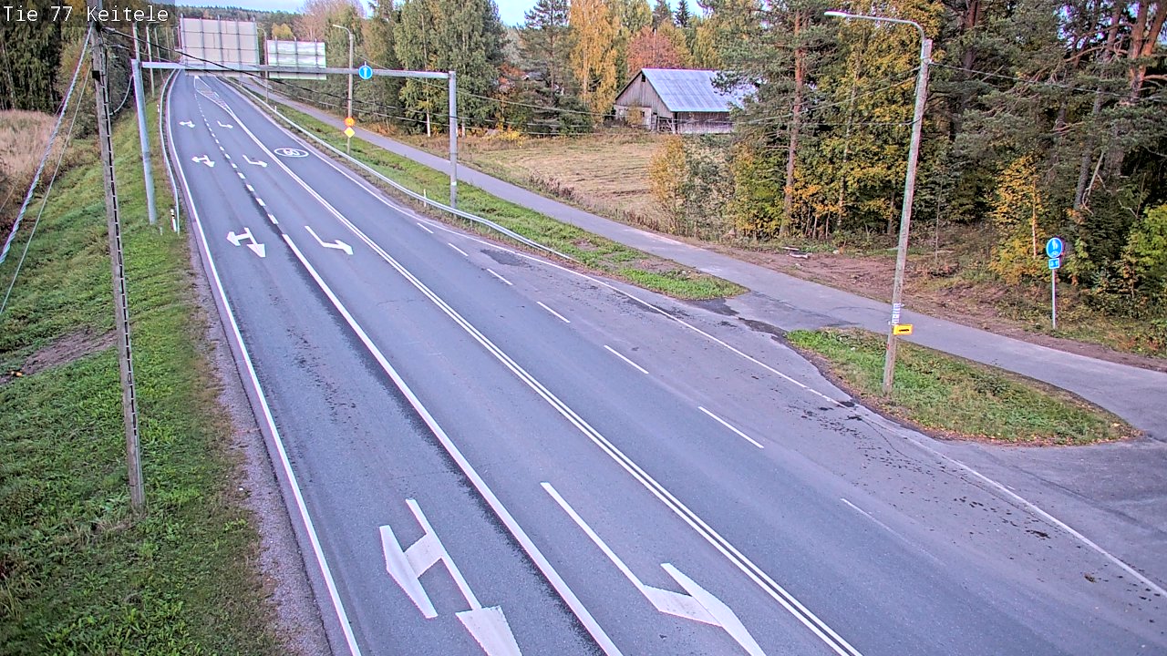 Kelikamerat Kuva Tie 77 Keitele, Keitele, Pohjois-Savo