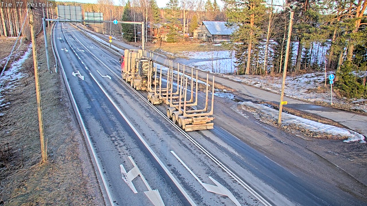 Kelikamerat Kuva Tie 77 Keitele, Keitele, Pohjois-Savo