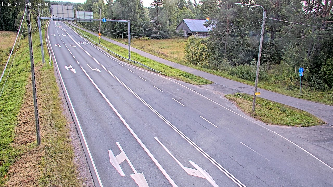Kelikamerat Kuva Tie 77 Keitele, Keitele, Pohjois-Savo