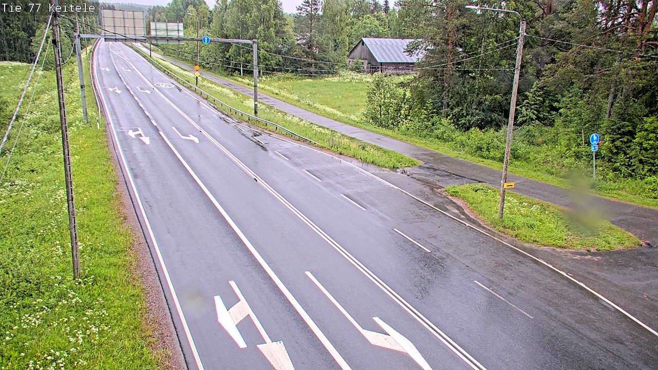 Kelikamerat Kuva Tie 77 Keitele, Keitele, Pohjois-Savo