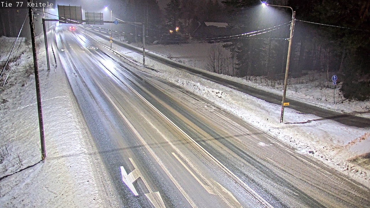 Weather Camera Image Väg 77 Keitele, Keitele, Pohjois-Savo