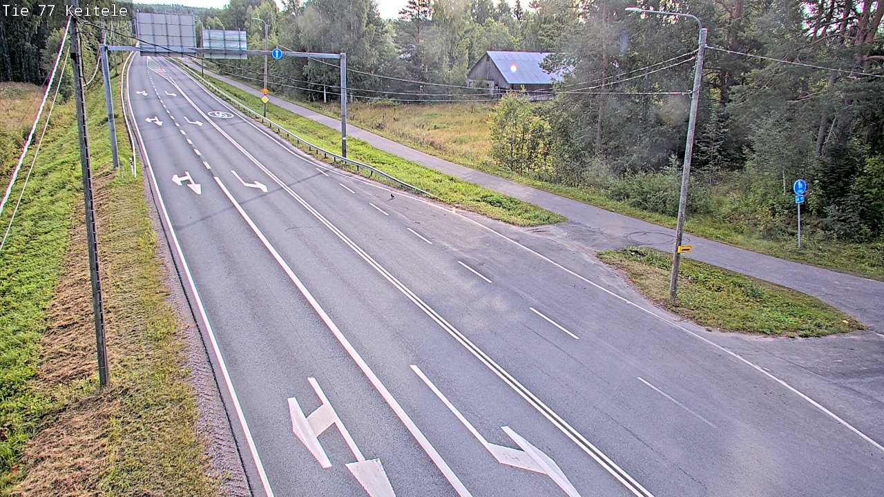 Kelikamerat Kuva Tie 77 Keitele, Keitele, Pohjois-Savo