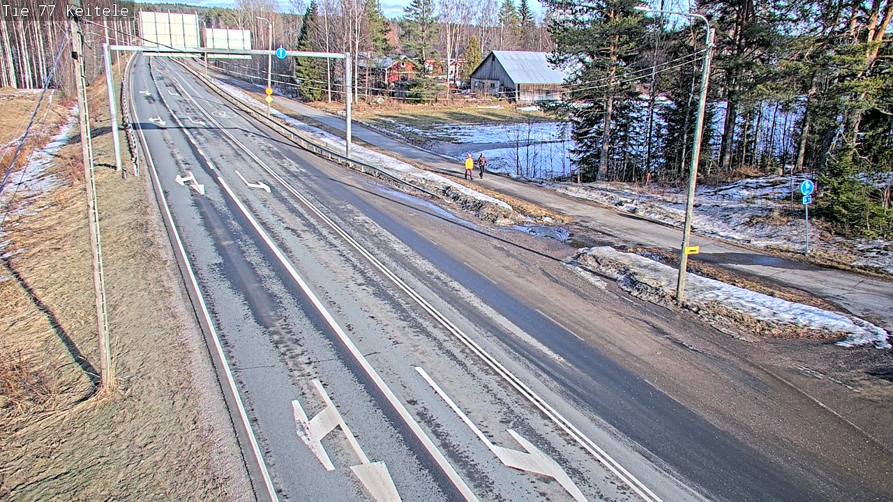 Kelikamerat Kuva Tie 77 Keitele, Keitele, Pohjois-Savo