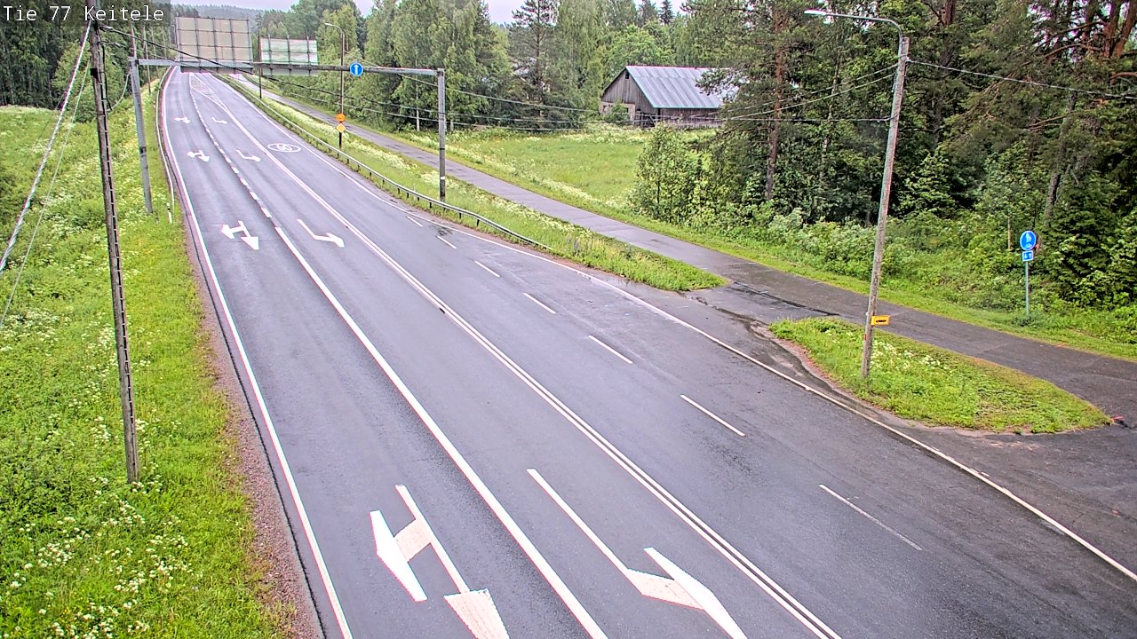 Kelikamerat Kuva Tie 77 Keitele, Keitele, Pohjois-Savo
