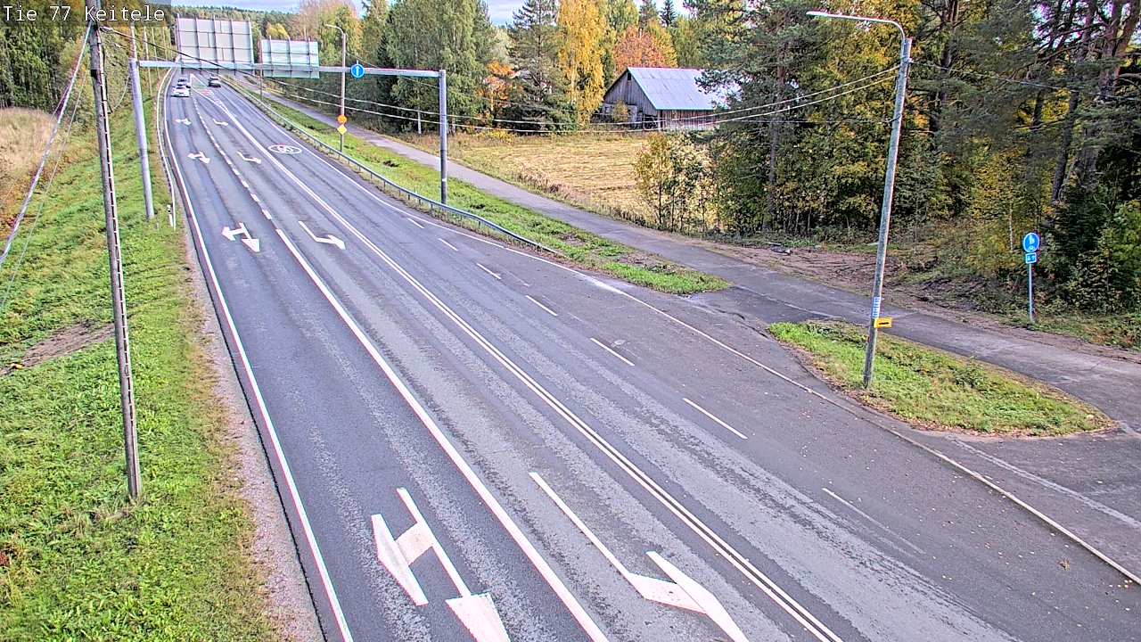 Kelikamerat Kuva Tie 77 Keitele, Keitele, Pohjois-Savo