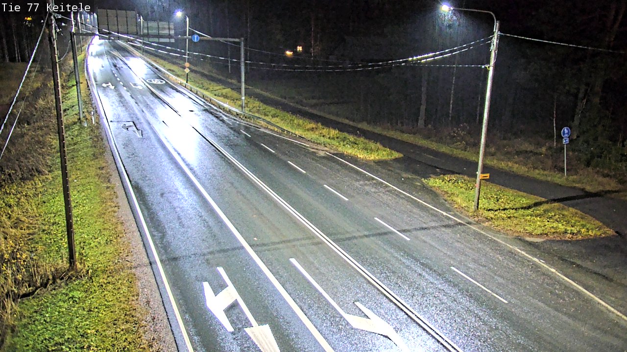Weather Camera Image Väg 77 Keitele, Keitele, Pohjois-Savo