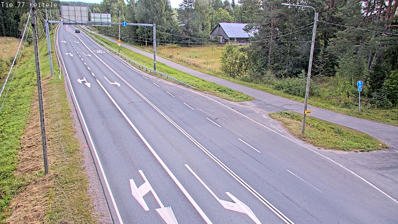 Kelikamerat Kuva Tie 77 Keitele, Keitele, Pohjois-Savo
