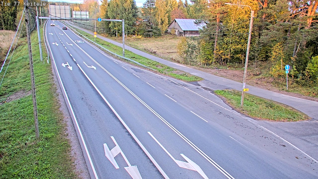 Kelikamerat Kuva Tie 77 Keitele, Keitele, Pohjois-Savo