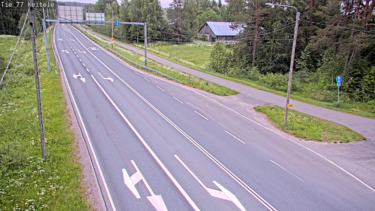 Kelikamerat Kuva Tie 77 Keitele, Keitele, Pohjois-Savo
