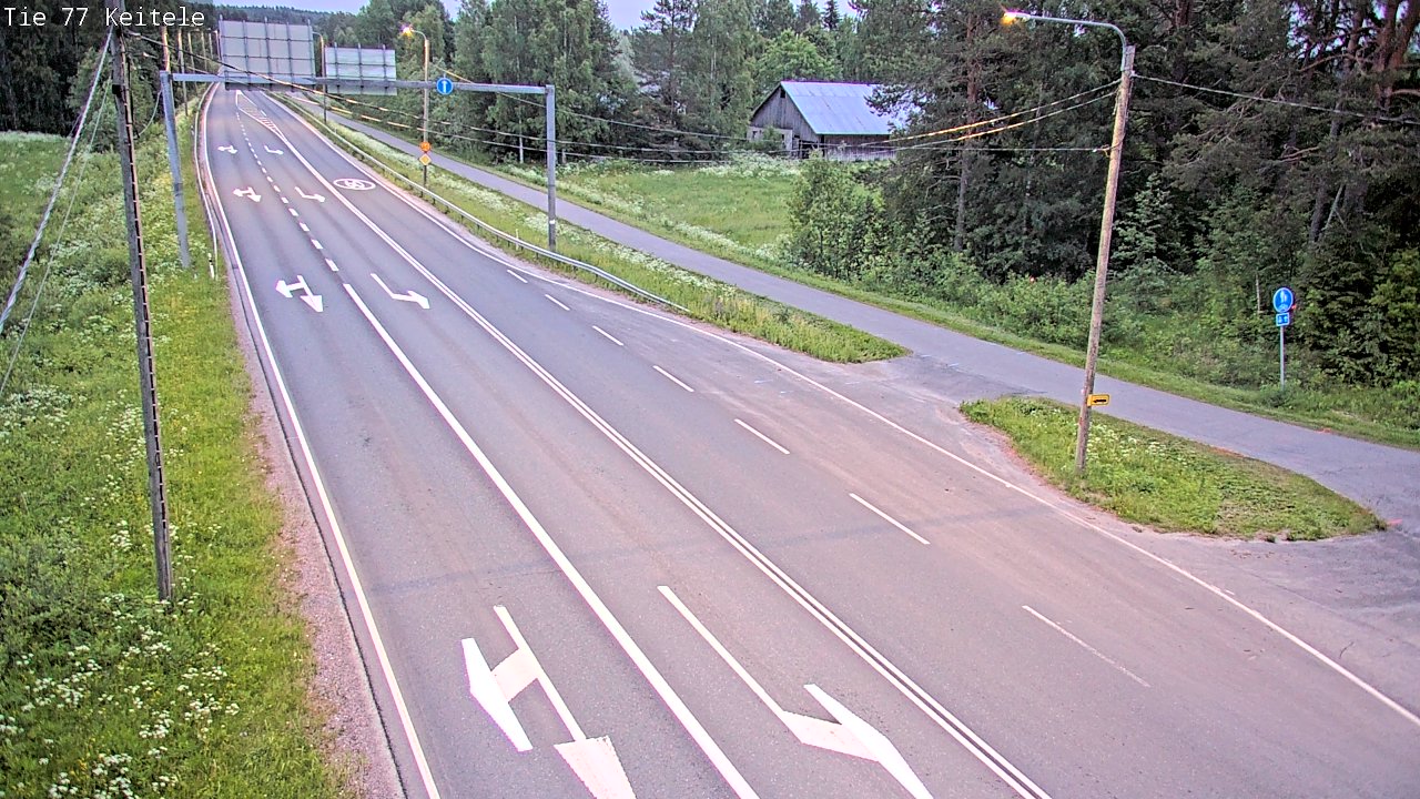 Kelikamerat Kuva Tie 77 Keitele, Keitele, Pohjois-Savo