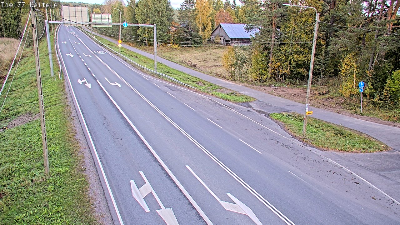 Kelikamerat Kuva Tie 77 Keitele, Keitele, Pohjois-Savo