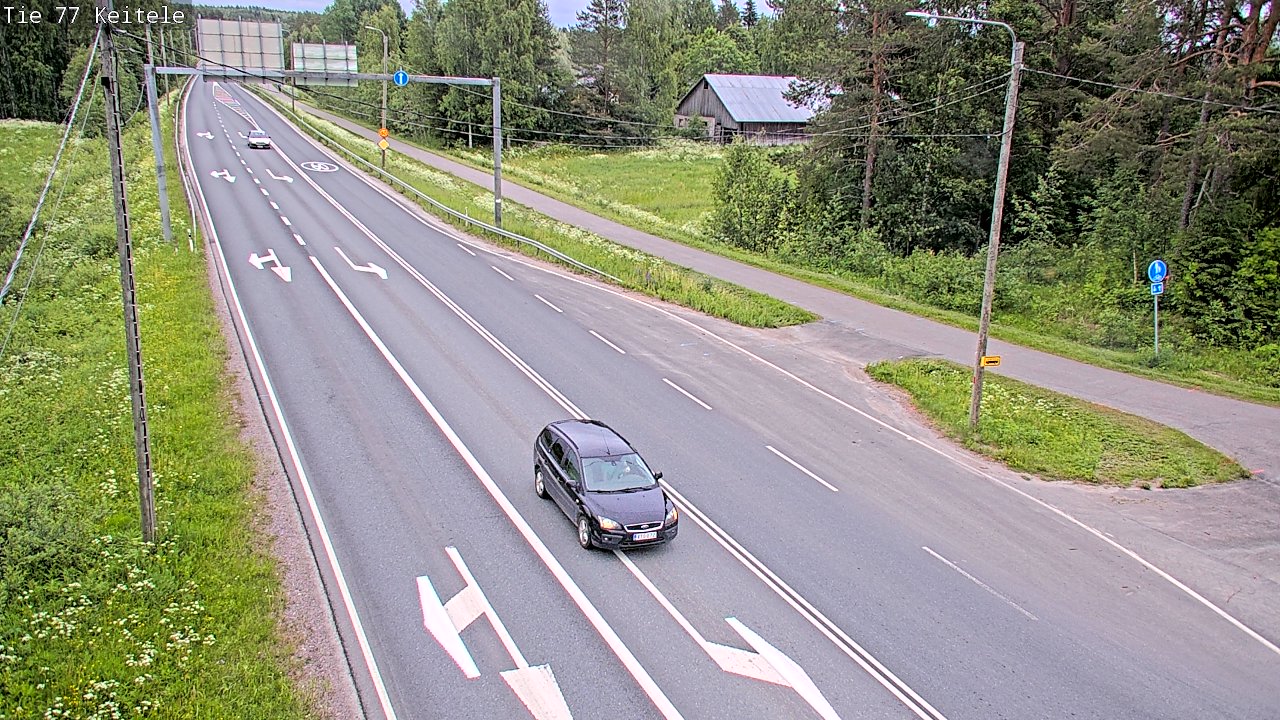 Kelikamerat Kuva Tie 77 Keitele, Keitele, Pohjois-Savo