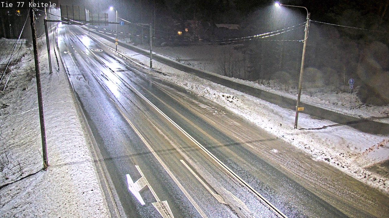 Weather Camera Image Väg 77 Keitele, Keitele, Pohjois-Savo