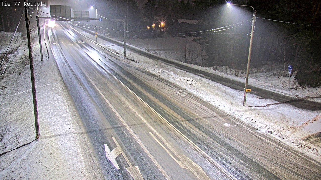 Weather Camera Image Väg 77 Keitele, Keitele, Pohjois-Savo