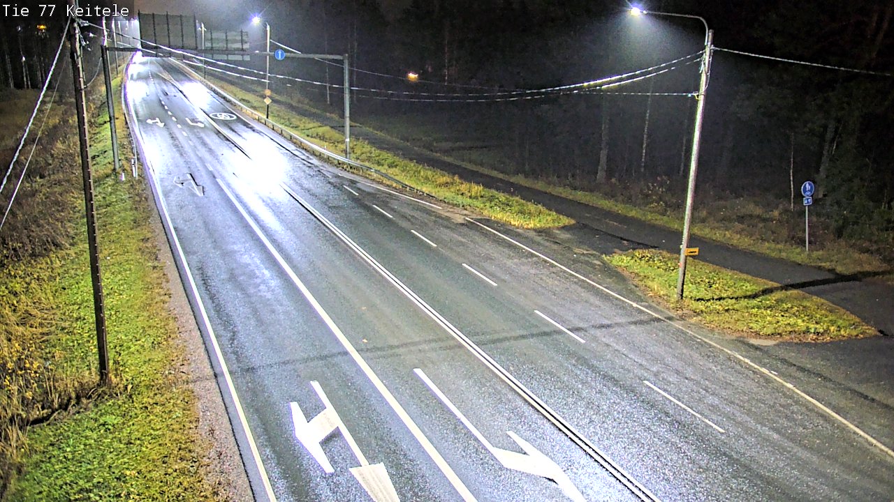 Weather Camera Image Road 77 Keitele, Keitele, Pohjois-Savo