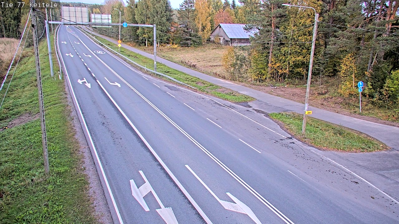 Kelikamerat Kuva Tie 77 Keitele, Keitele, Pohjois-Savo