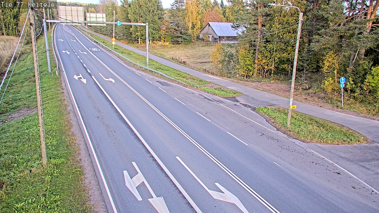 Kelikamerat Kuva Tie 77 Keitele, Keitele, Pohjois-Savo