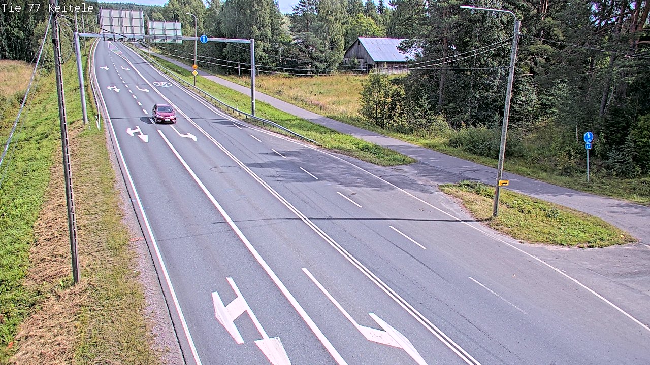 Kelikamerat Kuva Tie 77 Keitele, Keitele, Pohjois-Savo