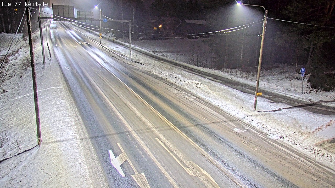 Weather Camera Image Väg 77 Keitele, Keitele, Pohjois-Savo