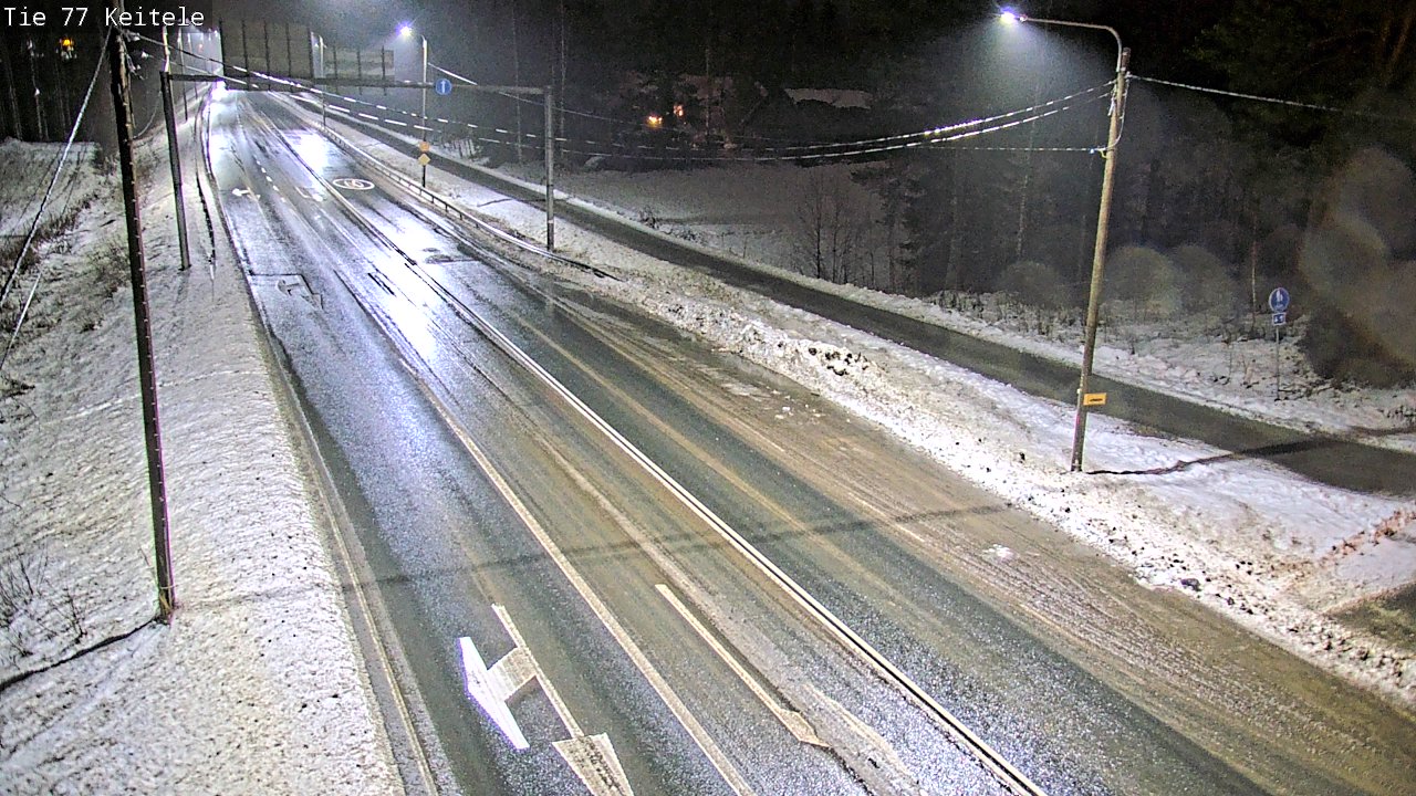 Weather Camera Image Väg 77 Keitele, Keitele, Pohjois-Savo