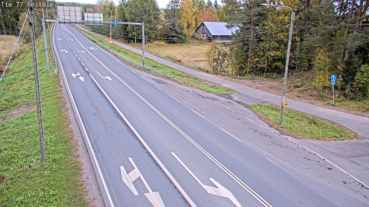 Kelikamerat Kuva Tie 77 Keitele, Keitele, Pohjois-Savo
