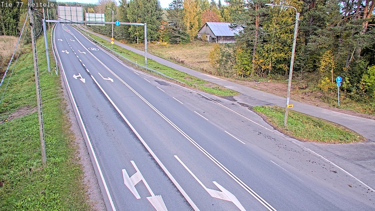 Kelikamerat Kuva Tie 77 Keitele, Keitele, Pohjois-Savo