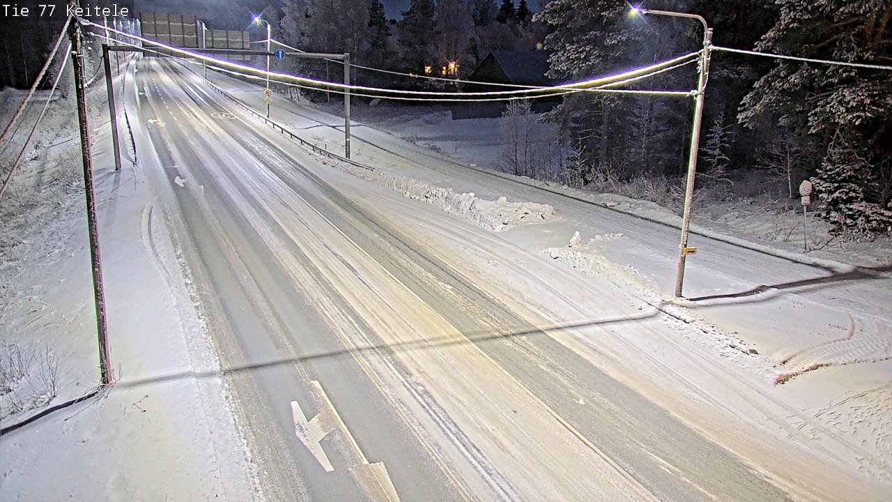 Weather Camera Image Väg 77 Keitele, Keitele, Pohjois-Savo