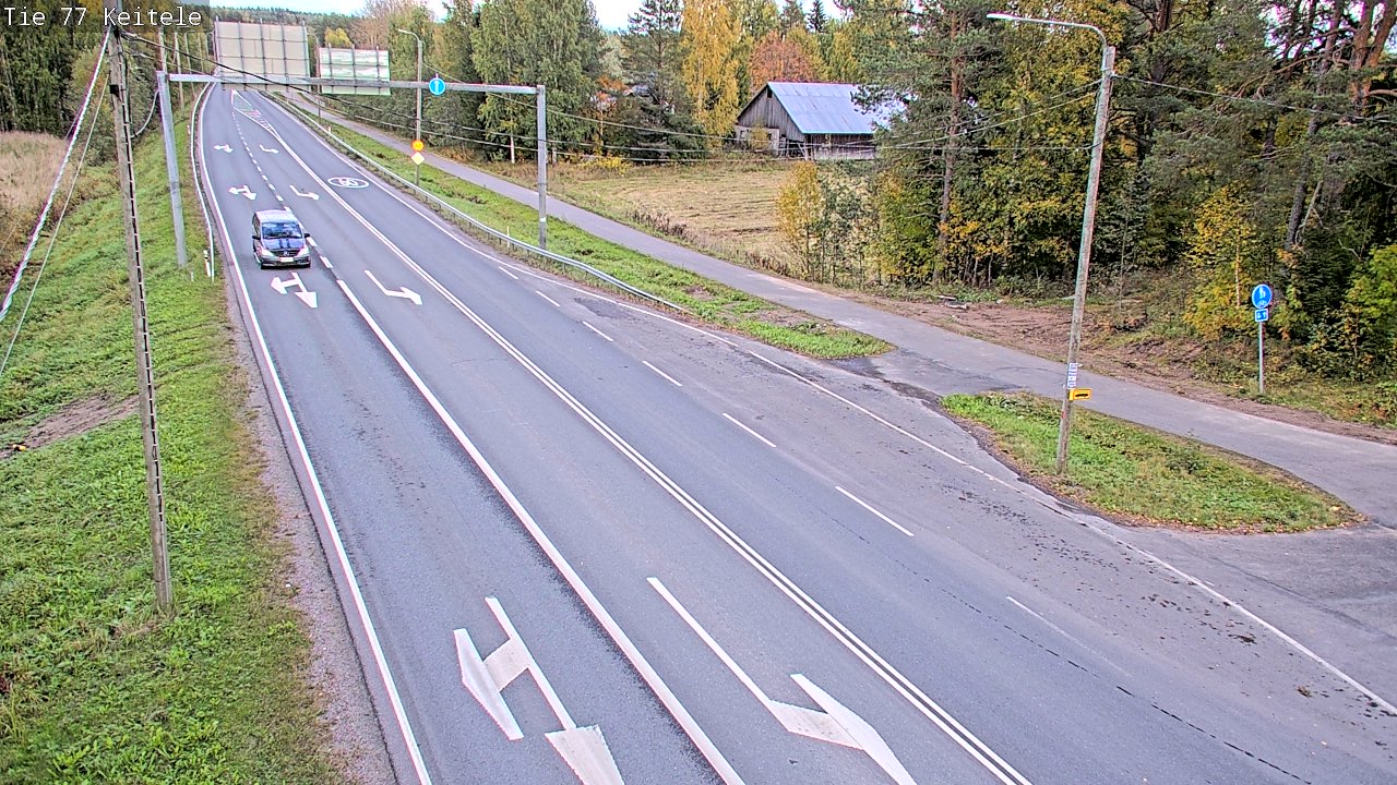Kelikamerat Kuva Tie 77 Keitele, Keitele, Pohjois-Savo