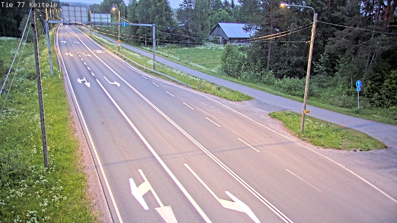 Kelikamerat Kuva Tie 77 Keitele, Keitele, Pohjois-Savo