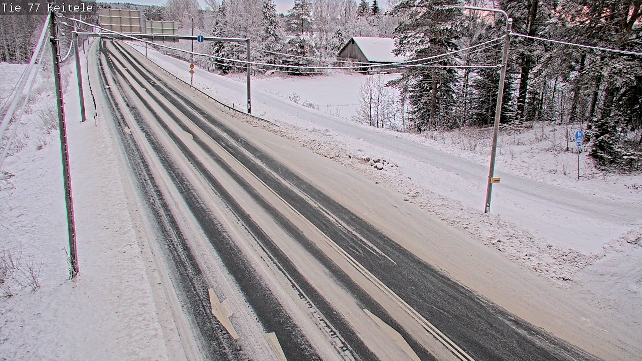 Kelikamerat Kuva Tie 77 Keitele, Keitele, Pohjois-Savo