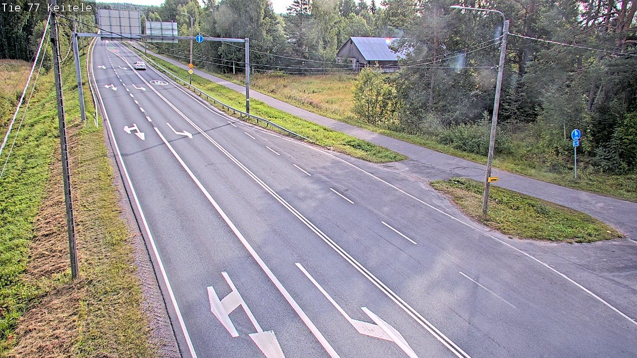 Kelikamerat Kuva Tie 77 Keitele, Keitele, Pohjois-Savo