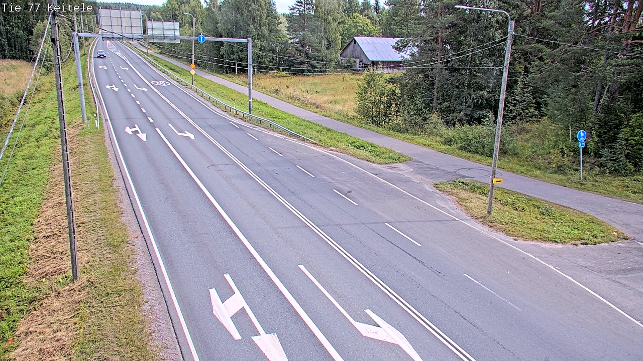 Kelikamerat Kuva Tie 77 Keitele, Keitele, Pohjois-Savo