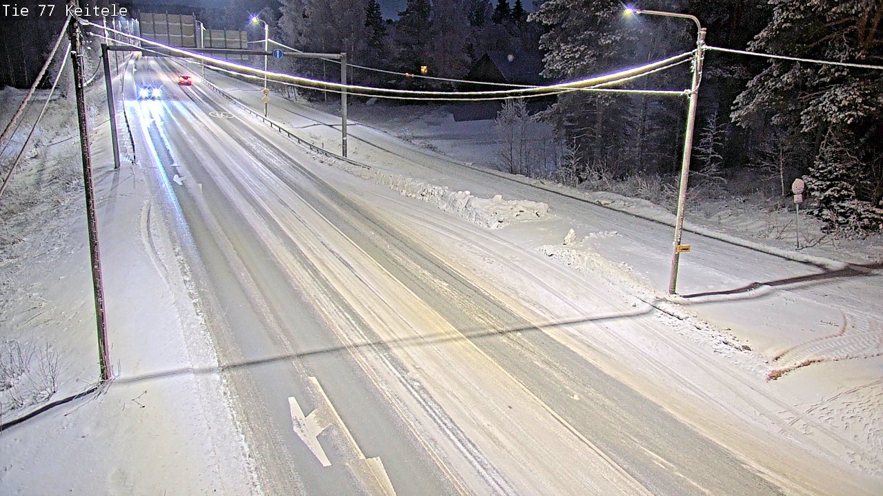 Weather Camera Image Väg 77 Keitele, Keitele, Pohjois-Savo