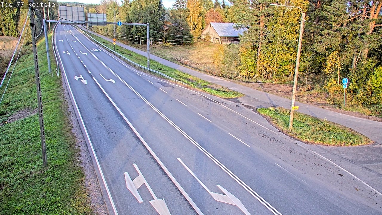 Kelikamerat Kuva Tie 77 Keitele, Keitele, Pohjois-Savo