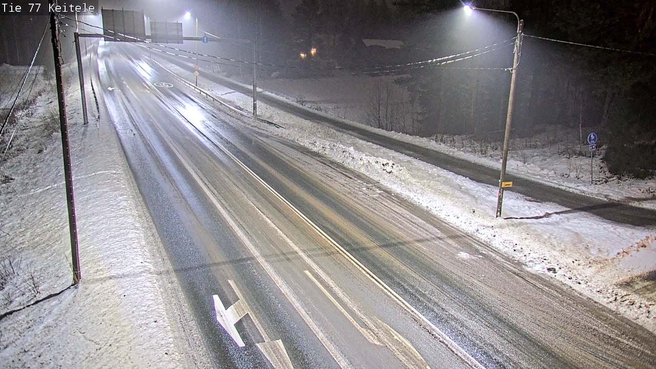 Weather Camera Image Väg 77 Keitele, Keitele, Pohjois-Savo