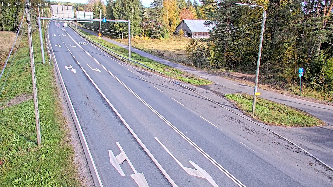 Kelikamerat Kuva Tie 77 Keitele, Keitele, Pohjois-Savo