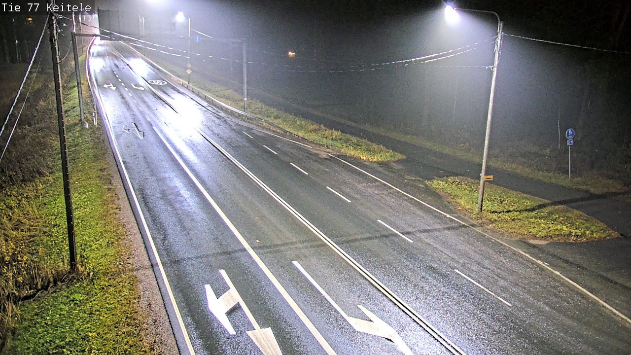 Weather Camera Image Road 77 Keitele, Keitele, Pohjois-Savo
