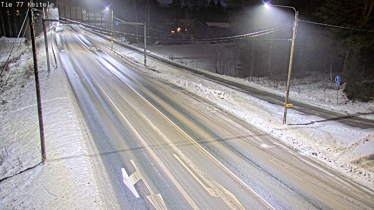 Weather Camera Image Väg 77 Keitele, Keitele, Pohjois-Savo
