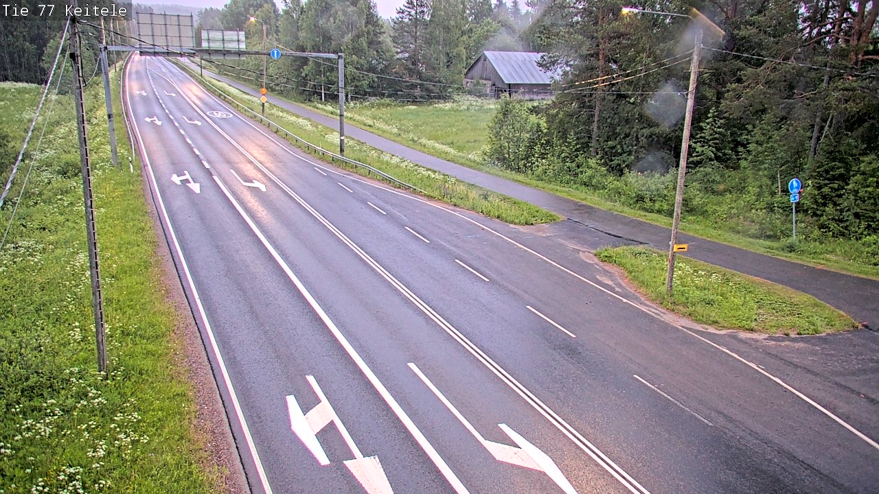 Kelikamerat Kuva Tie 77 Keitele, Keitele, Pohjois-Savo