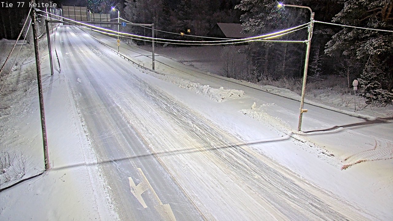 Kelikamerat Kuva Tie 77 Keitele, Keitele, Pohjois-Savo