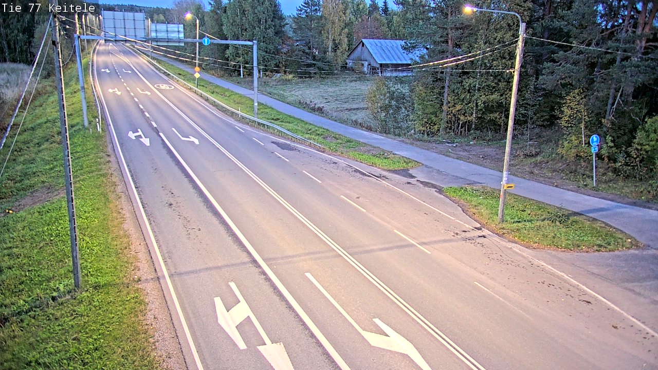 Kelikamerat Kuva Tie 77 Keitele, Keitele, Pohjois-Savo