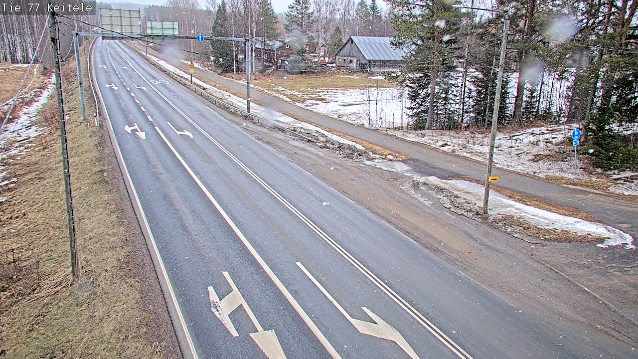 Kelikamerat Kuva Tie 77 Keitele, Keitele, Pohjois-Savo