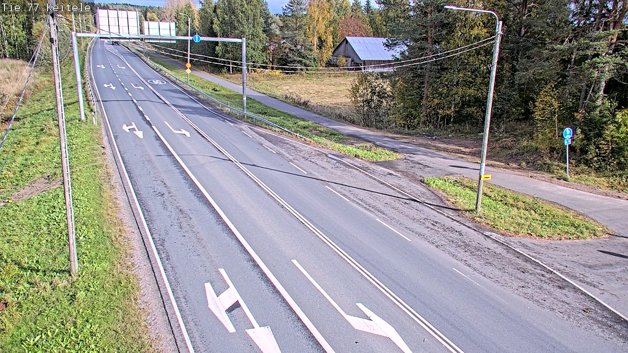 Kelikamerat Kuva Tie 77 Keitele, Keitele, Pohjois-Savo