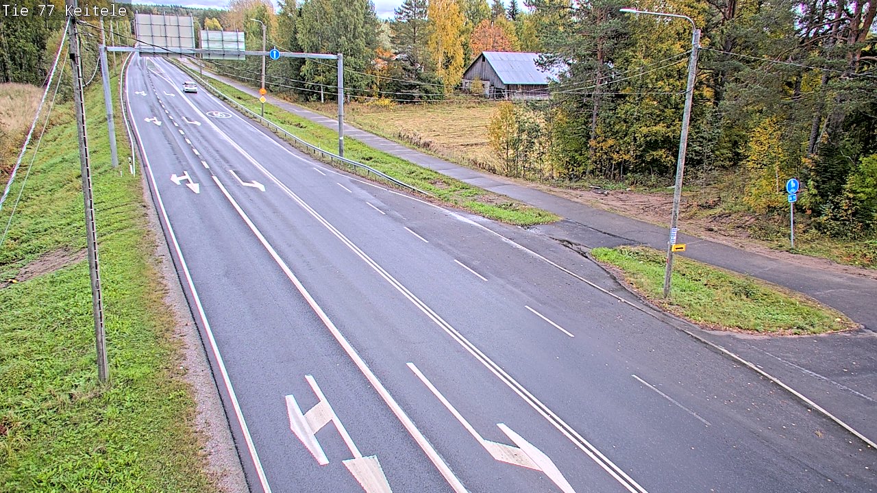 Kelikamerat Kuva Tie 77 Keitele, Keitele, Pohjois-Savo