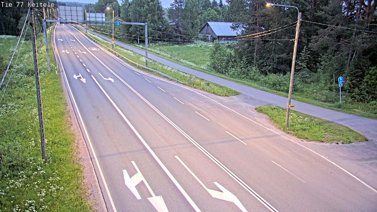 Kelikamerat Kuva Tie 77 Keitele, Keitele, Pohjois-Savo