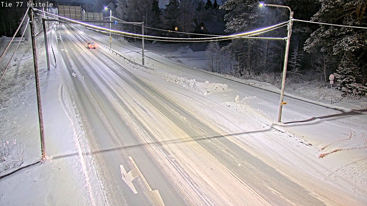 Weather Camera Image Väg 77 Keitele, Keitele, Pohjois-Savo